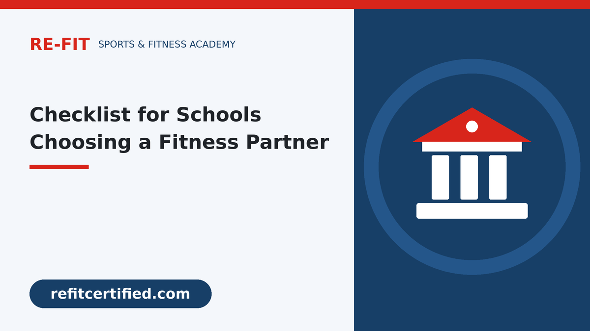 A Checklist for Schools Evaluating a Fitness Education Partner