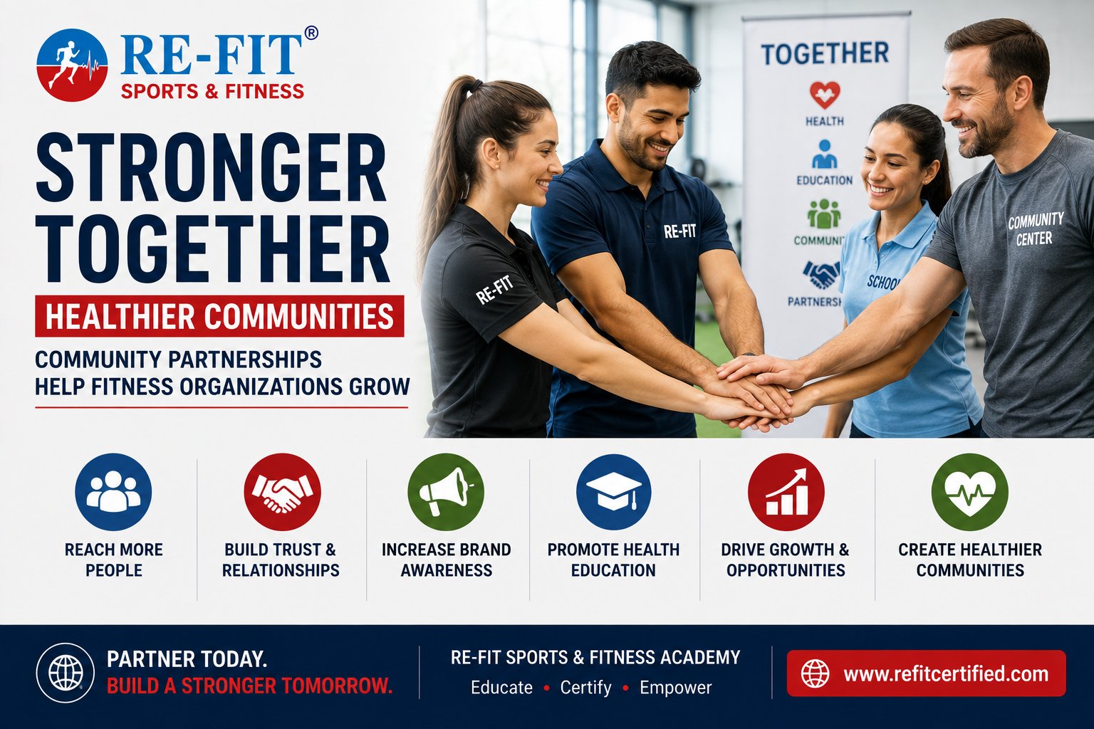 How Community Partnerships Help Fitness Organizations Grow