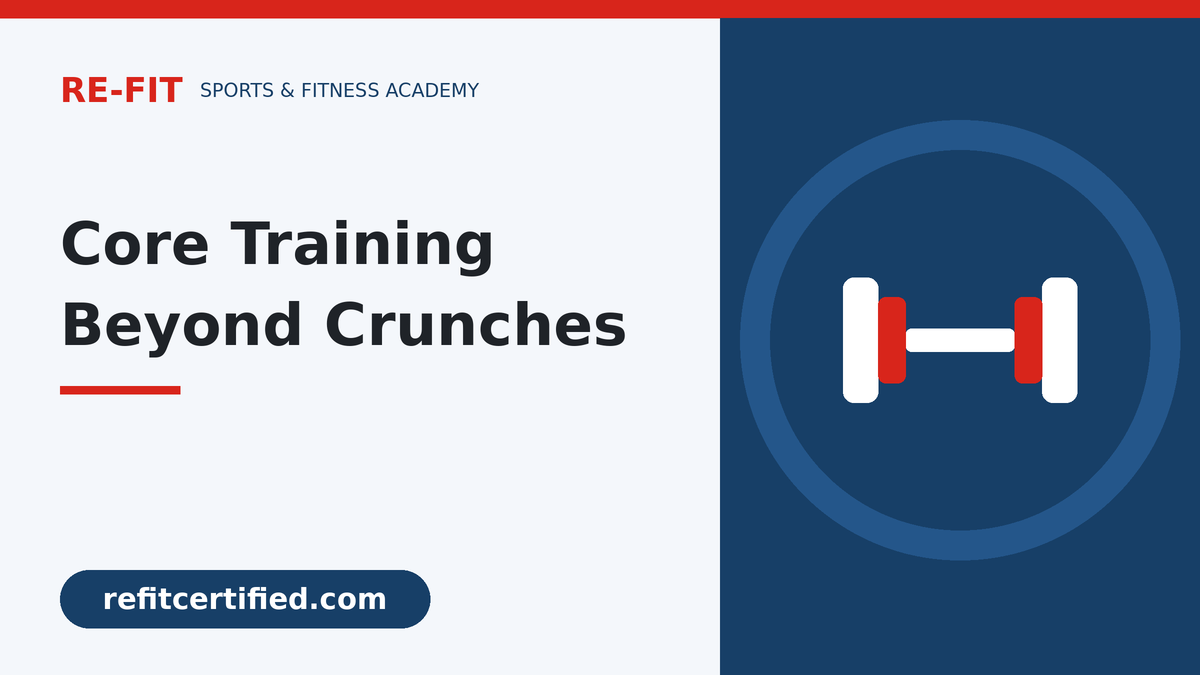 Core Training Beyond Crunches: Exercises Trainers Can Use