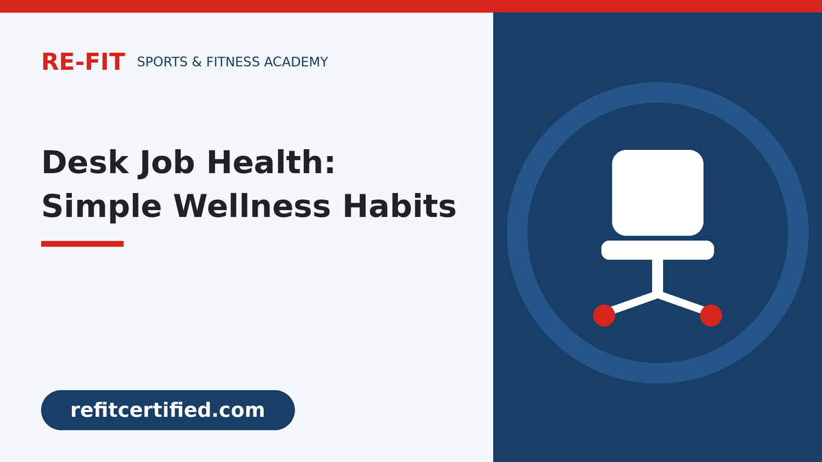 Desk Job Health: Simple Workplace Wellness Habits for Employees