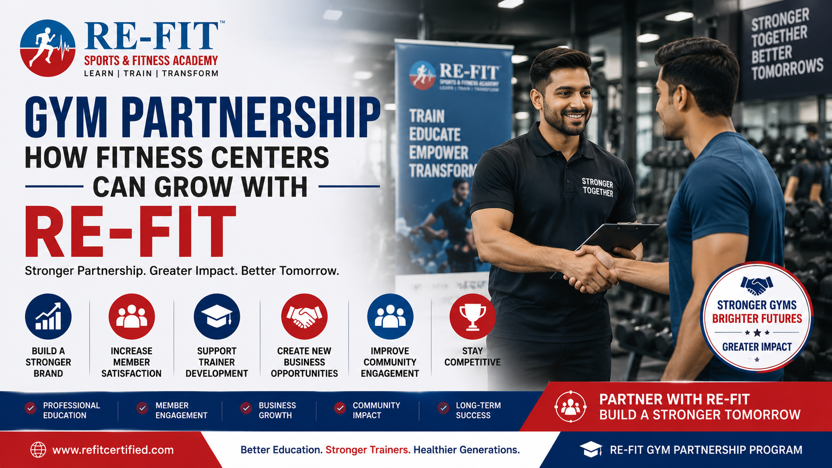 Gym Partnership: How Fitness Centers Can Grow with RE-FIT