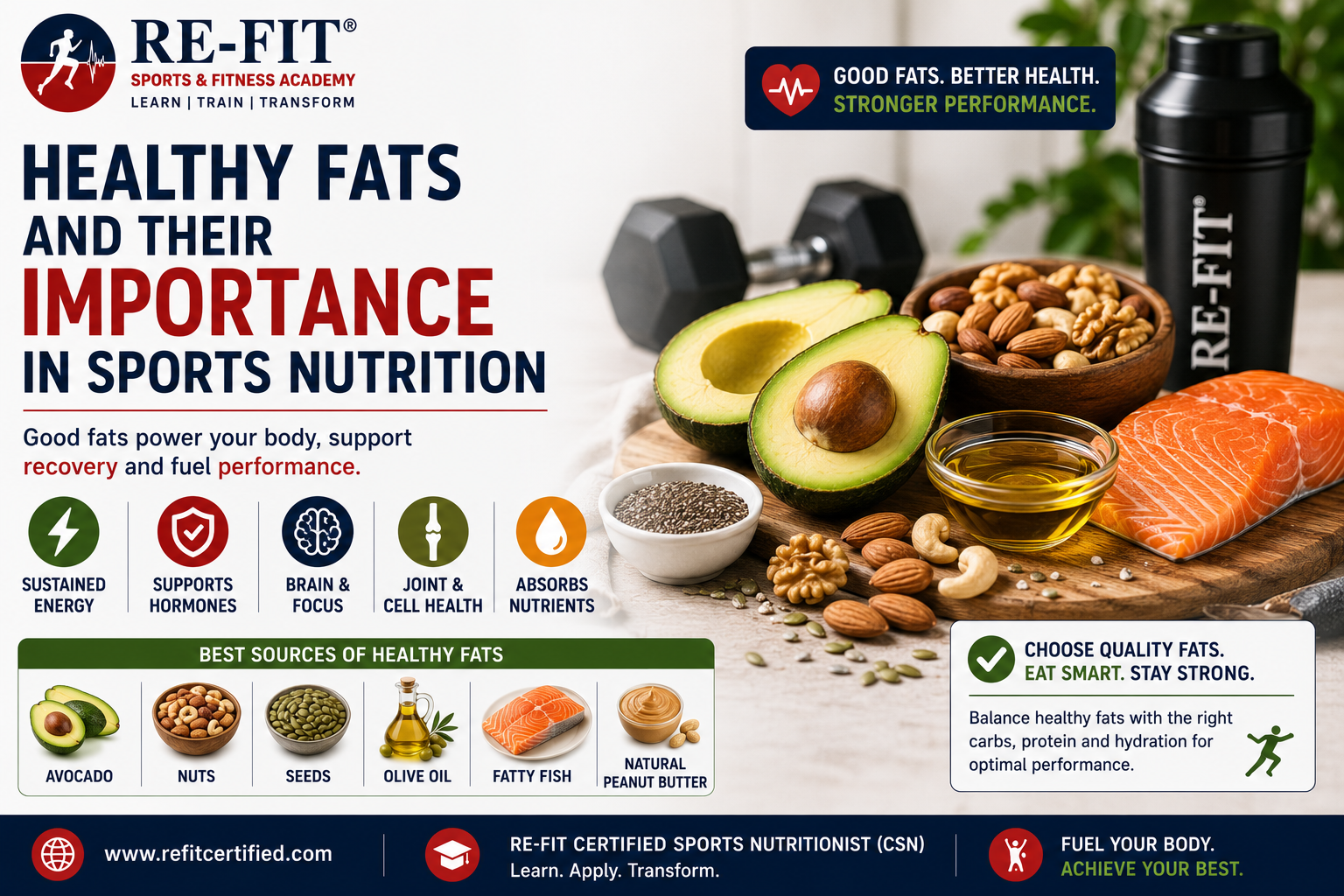 Healthy Fats and Their Importance in Sports Nutrition
