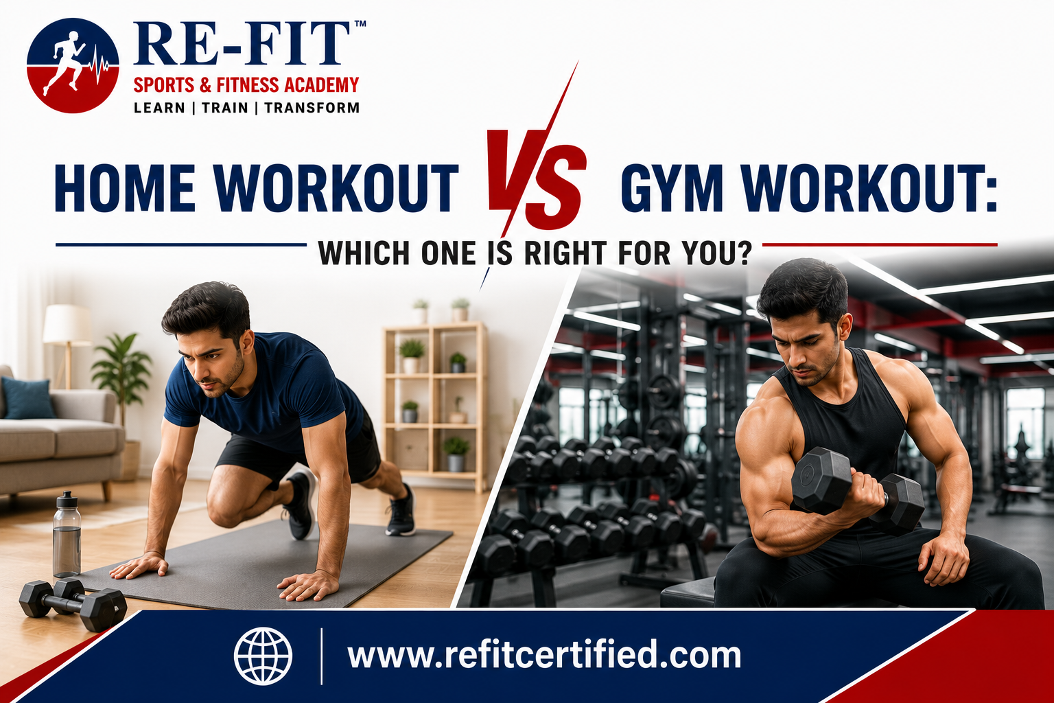 Home Workout vs Gym Workout: Which One Is Right for You?