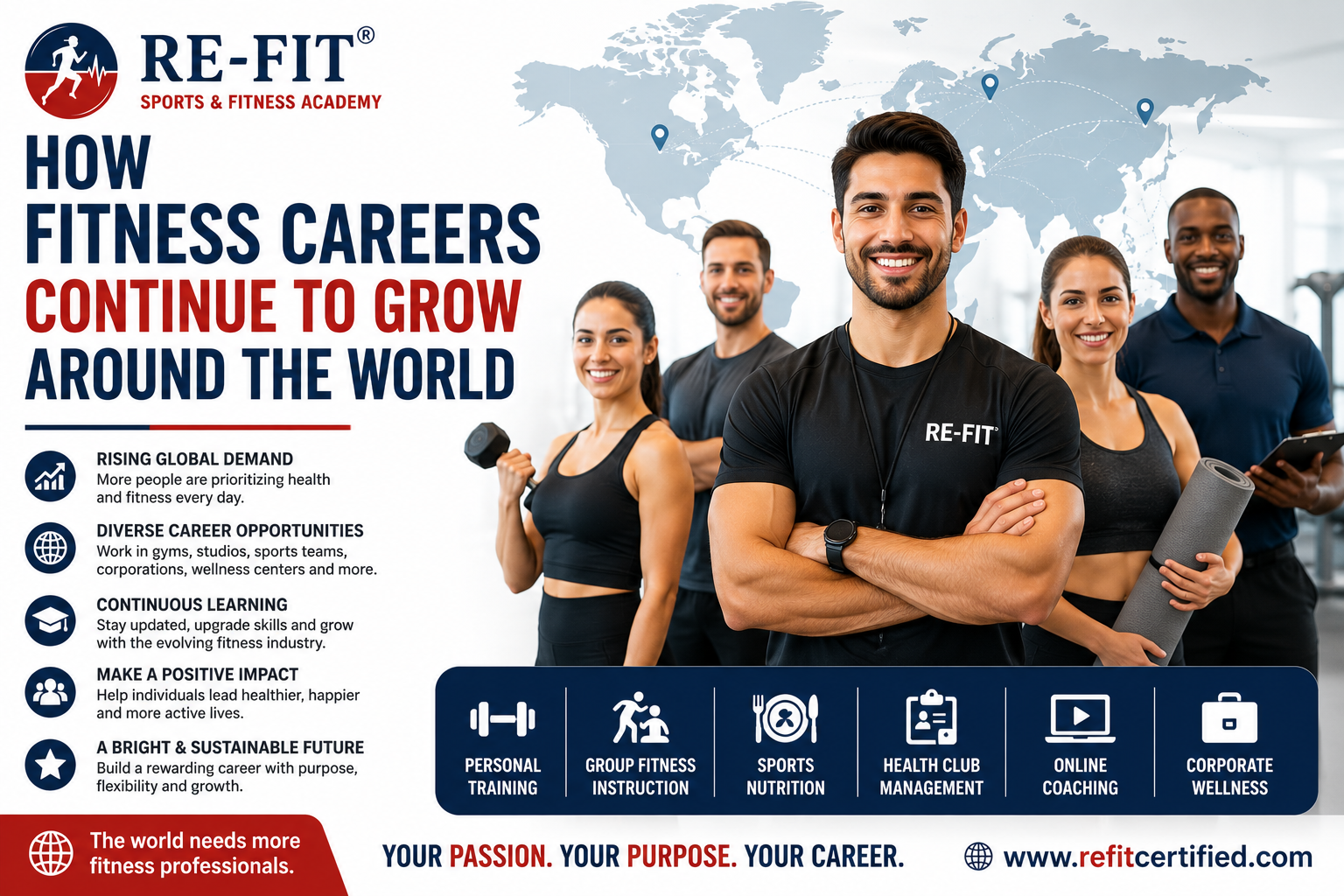 How Fitness Careers Continue to Grow Around the World
