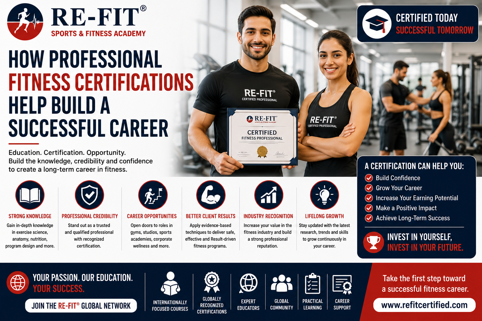 How Professional Fitness Certifications Help Build a Successful Career