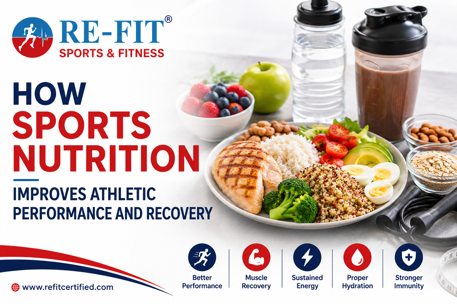 How Sports Nutrition Improves Athletic Performance and Recovery