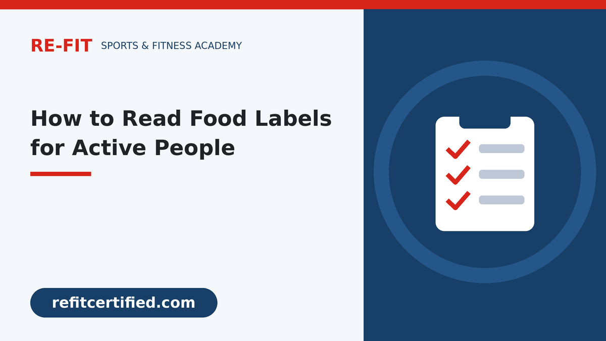 How to Read Food Labels: A Simple Guide for Active People