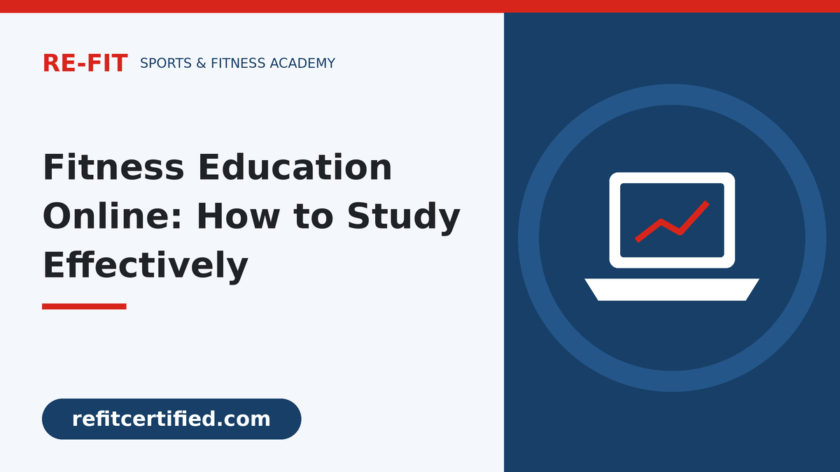 How to Study a Fitness Certification Course Online and Actually Finish It