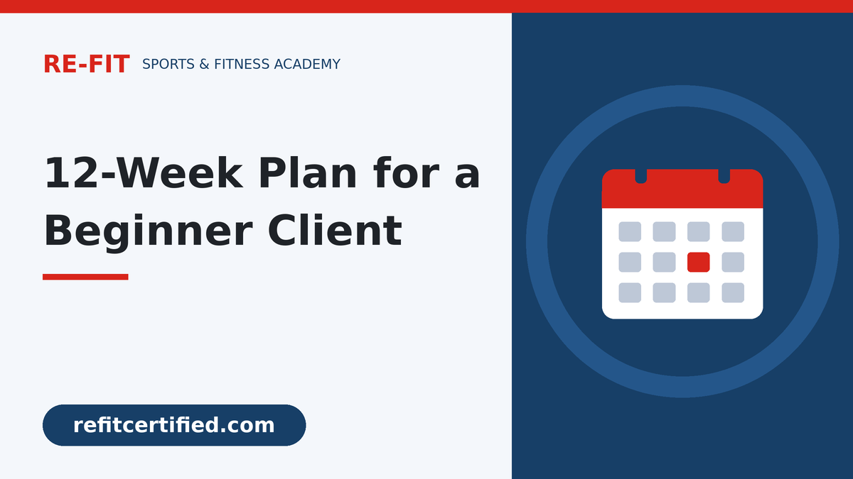 How to Write a 12-Week Training Plan for a Beginner Client