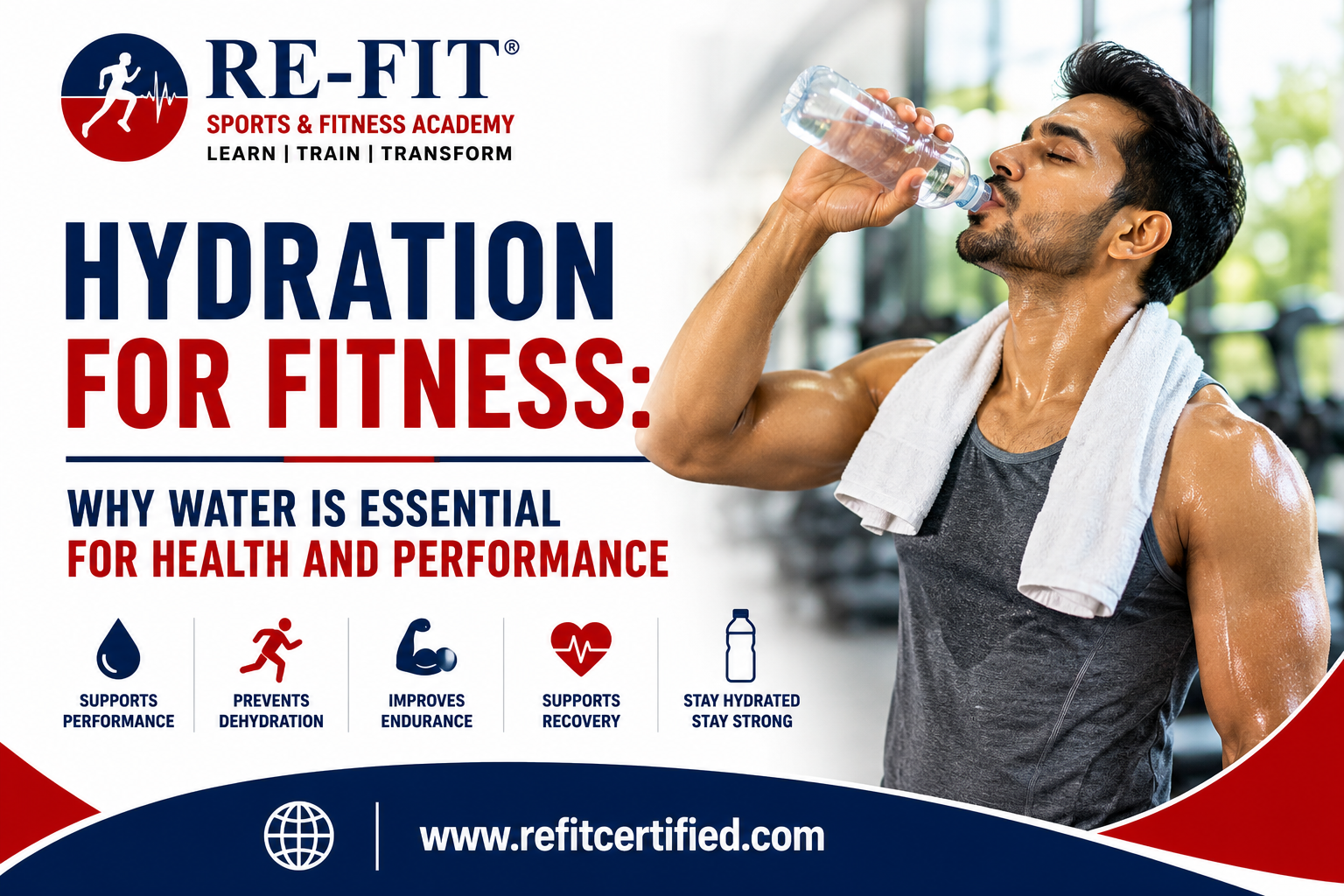 Hydration for Fitness: Why Water Is Essential for Health and Performance