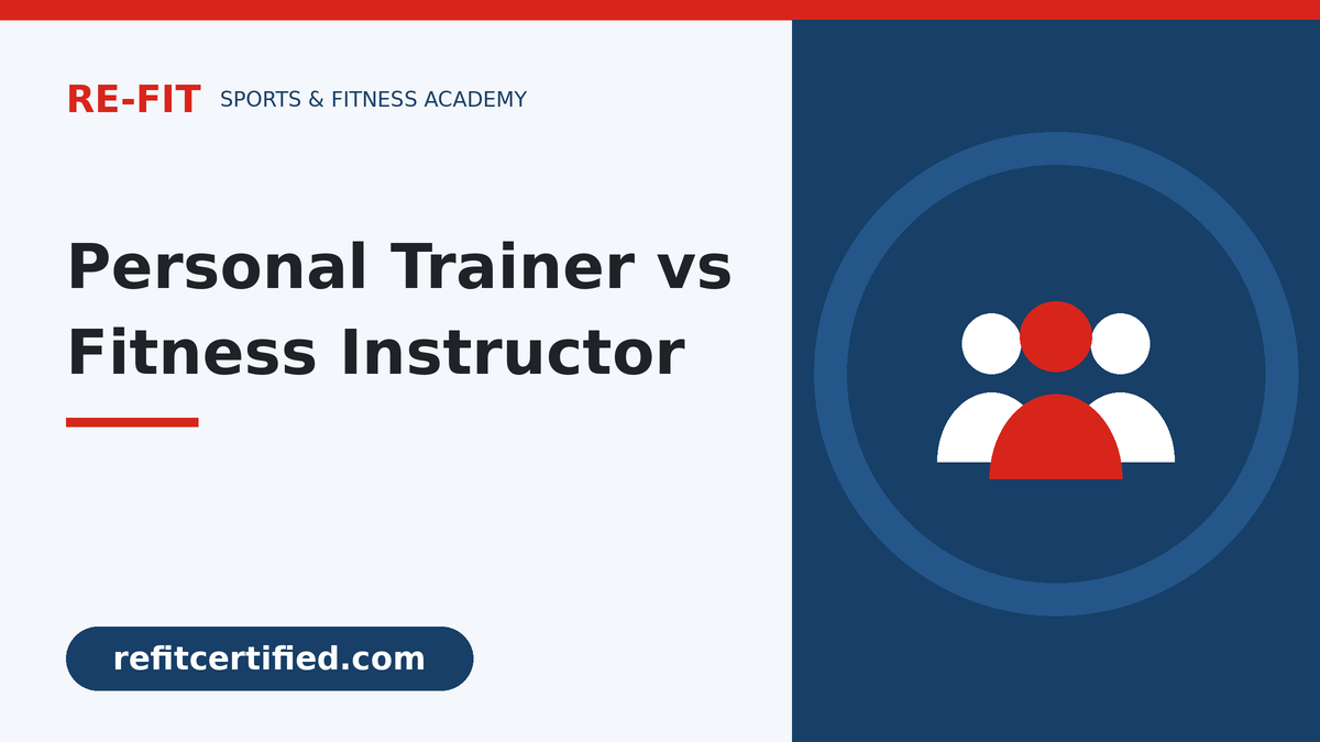 Personal Trainer vs Fitness Instructor: Key Differences Explained