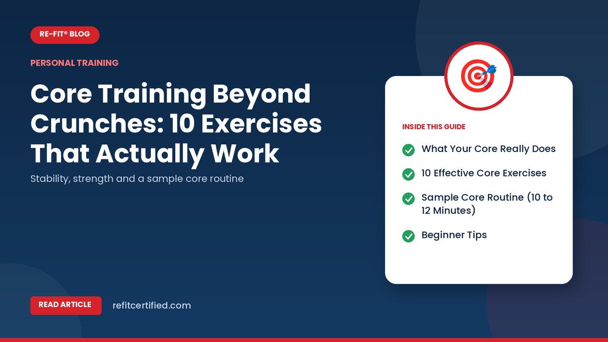 Core Training Beyond Crunches: 10 Exercises That Actually Work