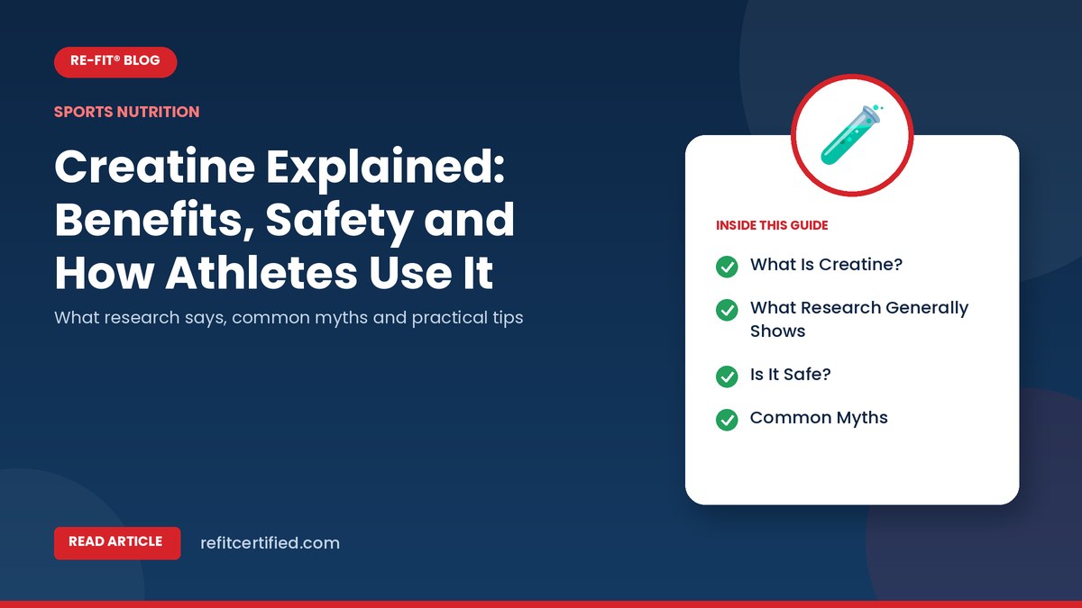 Creatine Explained: Benefits, Safety and How Athletes Use It