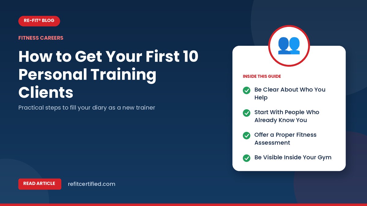 How to Get Your First 10 Personal Training Clients