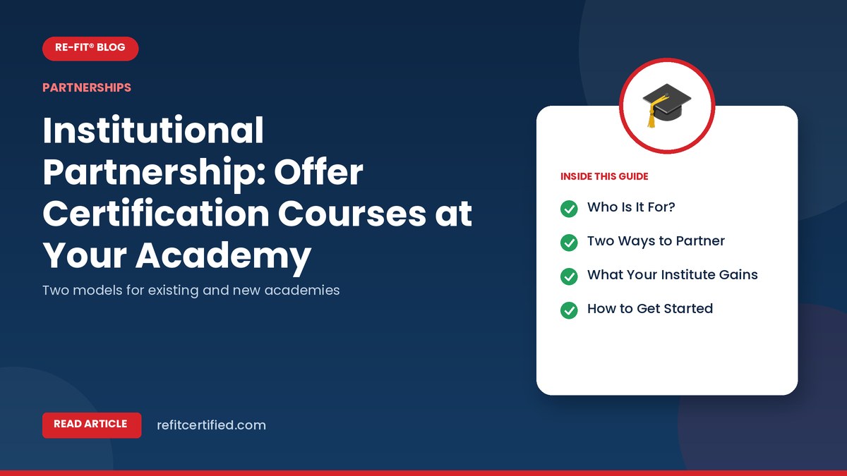 Institutional Partnership: Offer Certification Courses at Your Academy