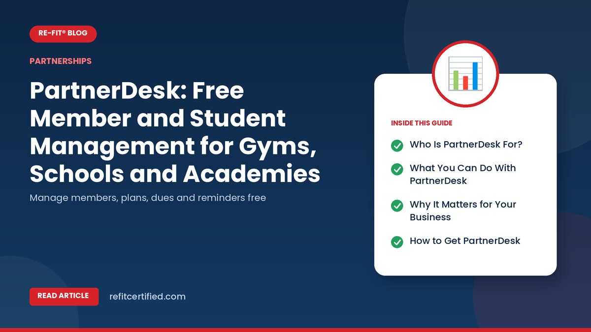 PartnerDesk: Free Member and Student Management for Gyms, Schools and Academies