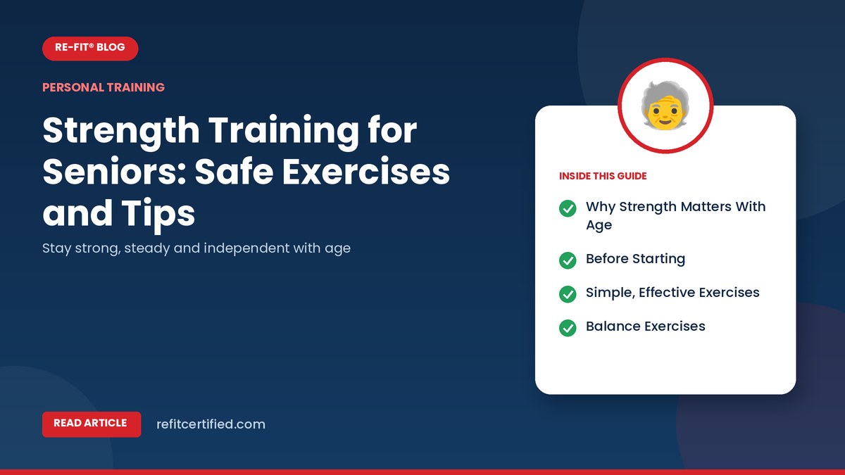 Strength Training for Seniors: Safe Exercises and Tips