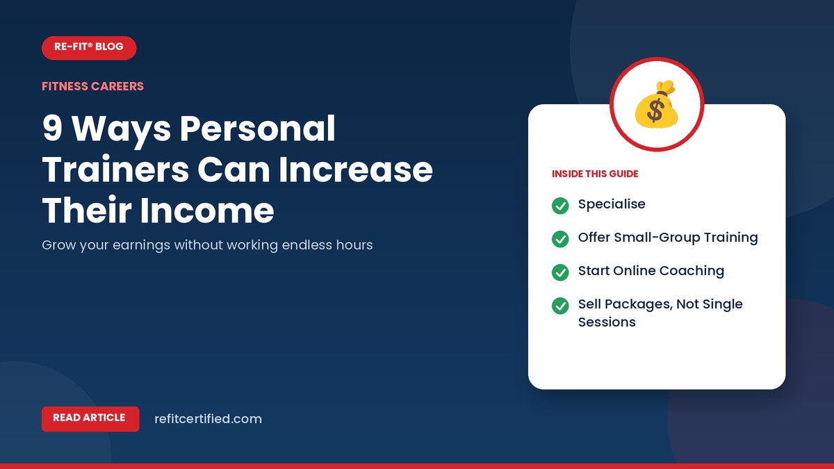 9 Ways Personal Trainers Can Increase Their Income