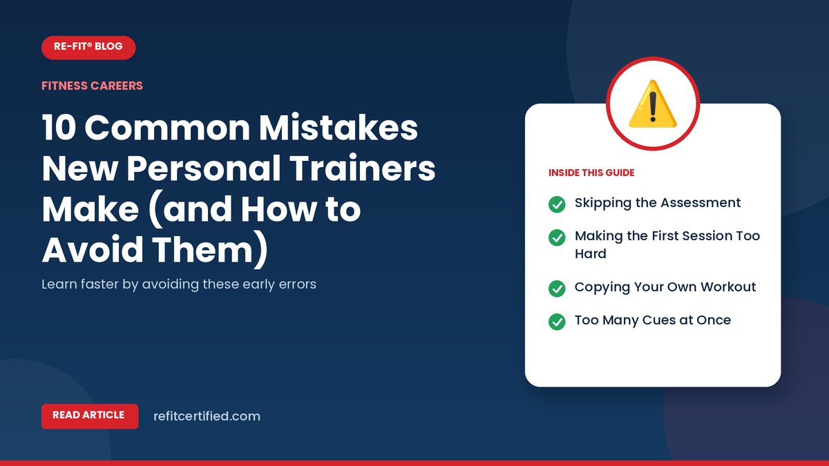 10 Common Mistakes New Personal Trainers Make (and How to Avoid Them)