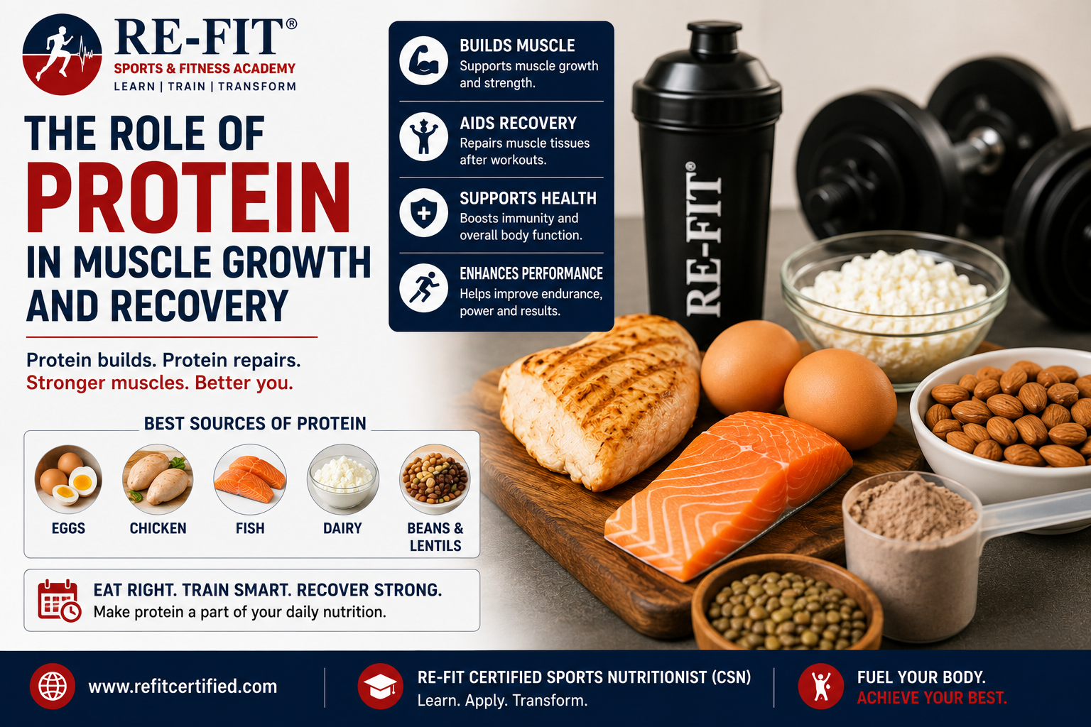 The Role of Protein in Muscle Growth and Recovery