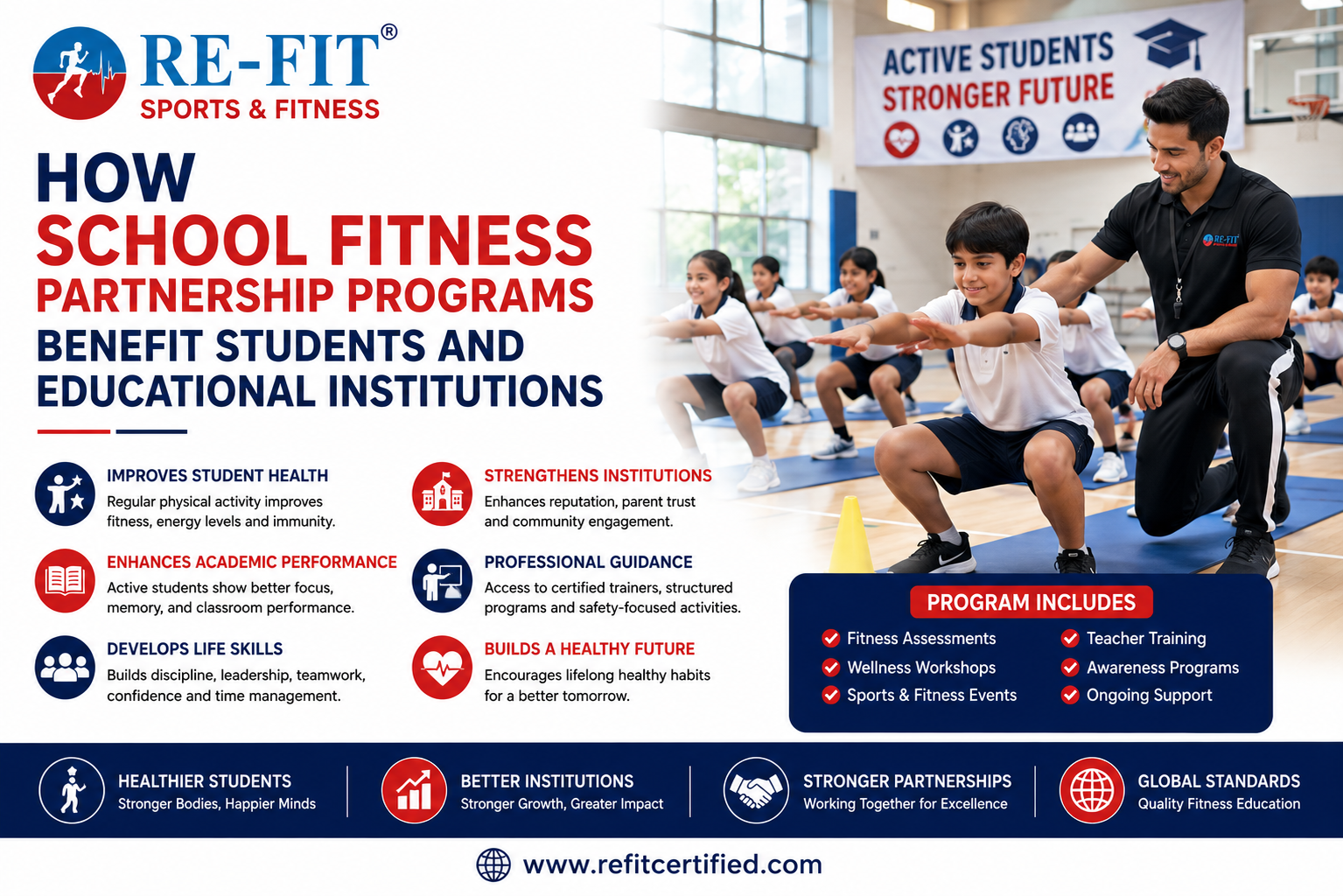 How School Fitness Partnership Programs Benefit Students and Educational Institutions