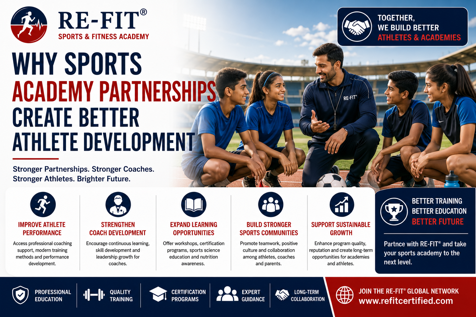 Why Sports Academy Partnerships Create Better Athlete Development