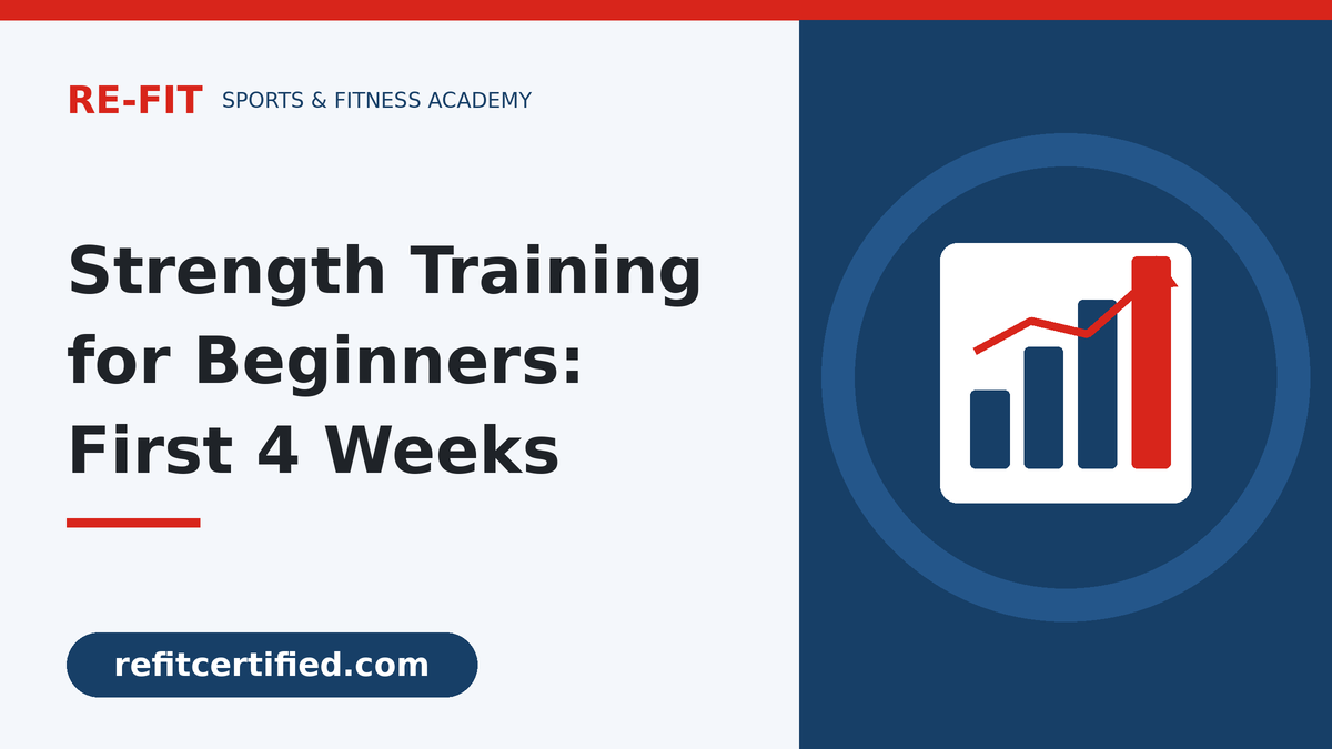 Strength Training for Beginners: What the First Four Weeks Should Look Like