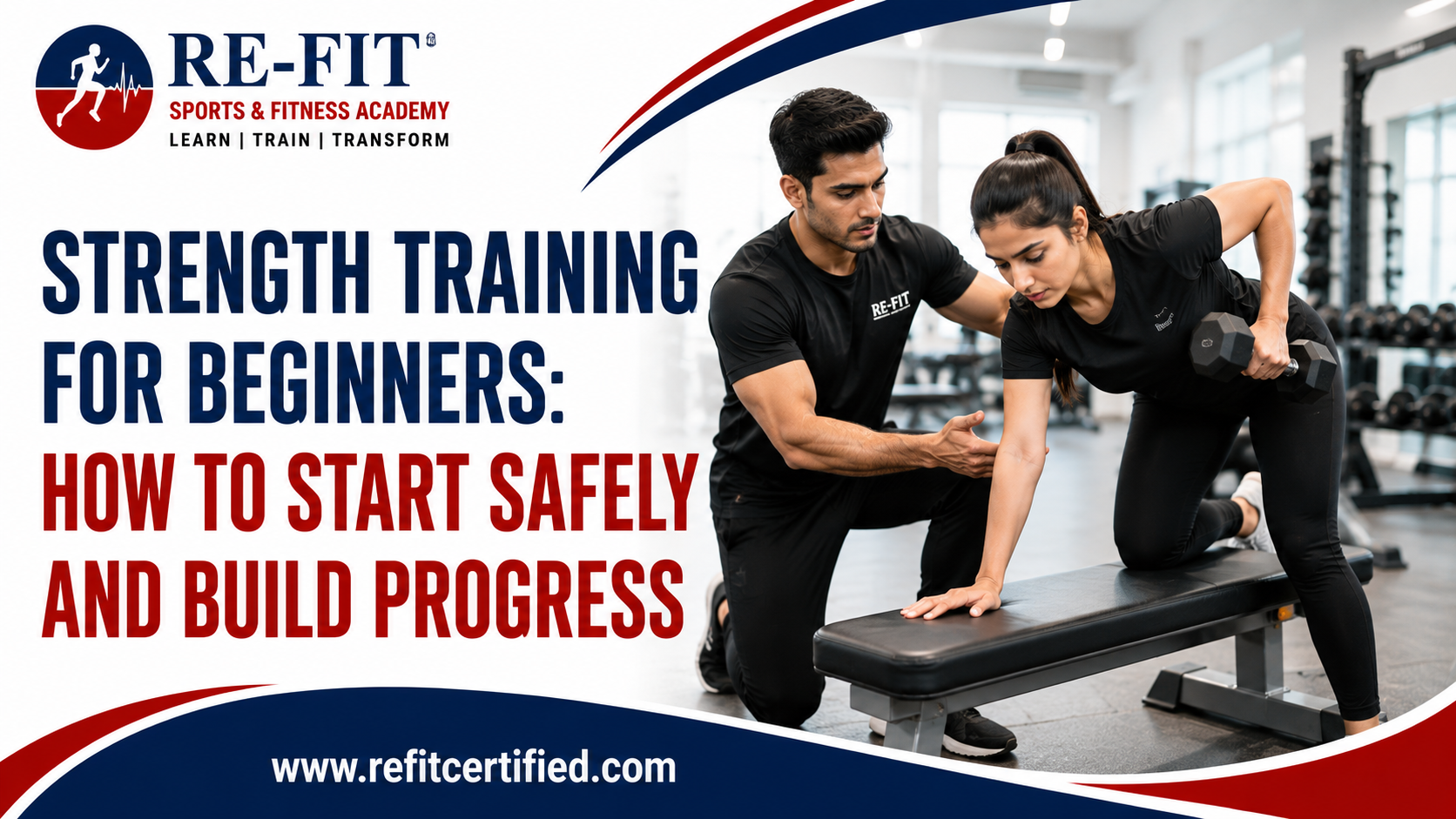 Strength Training for Beginners: How to Start Safely and Build Progress