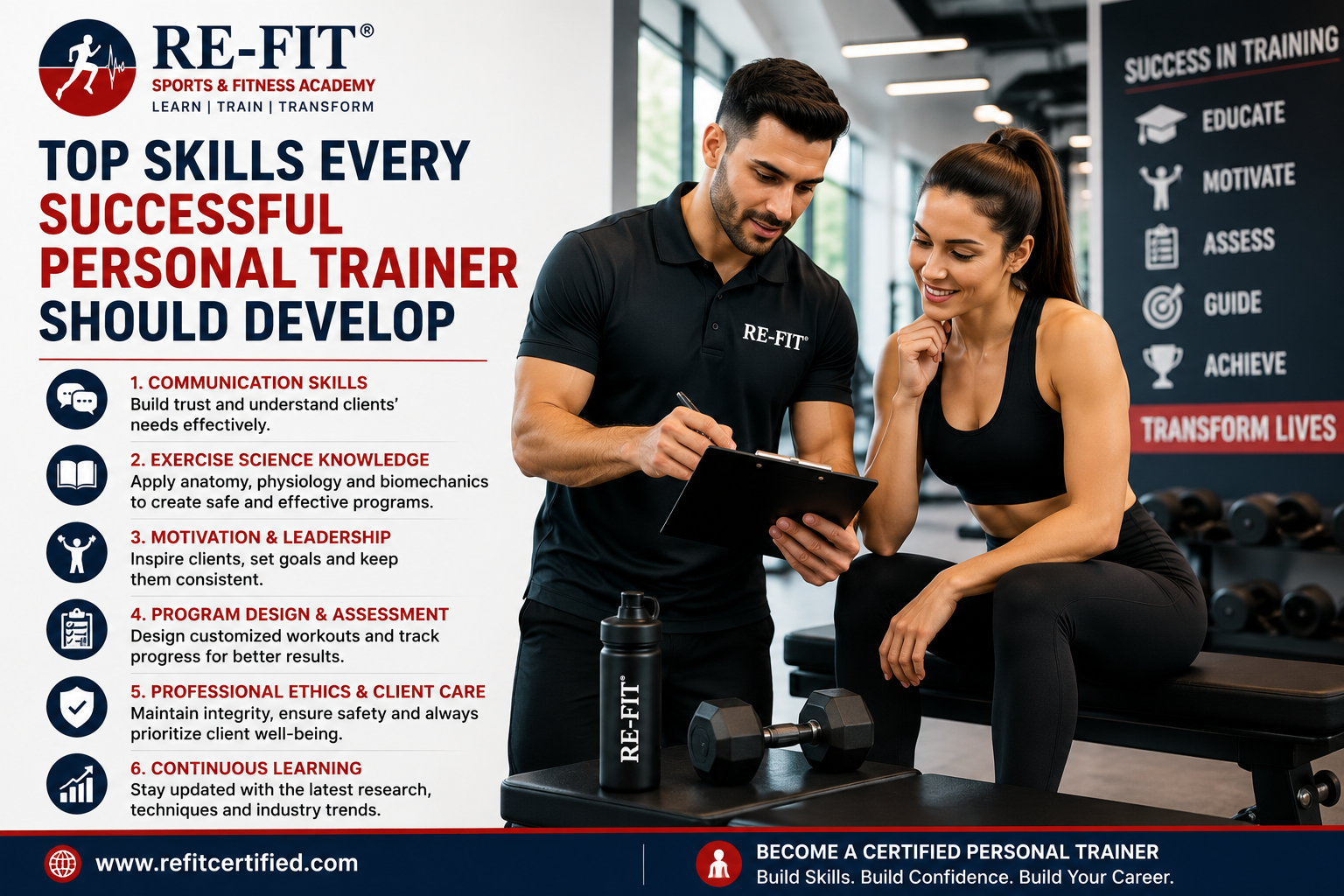 Top Skills Every Successful Personal Trainer Should Develop