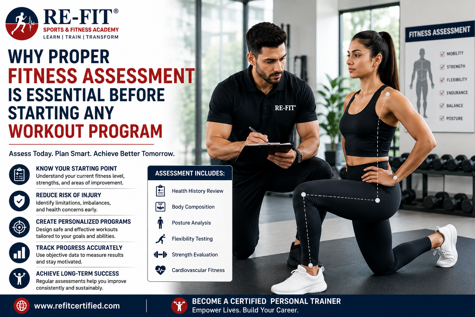 Why Proper Fitness Assessment Is Essential Before Starting Any Workout Program