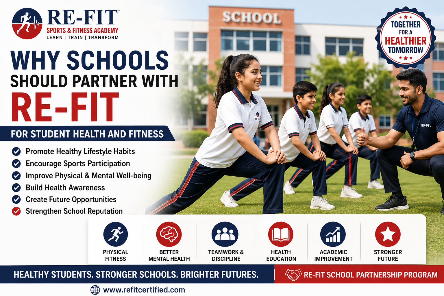 Why Schools Should Partner with RE-FIT for Student Health and Fitness