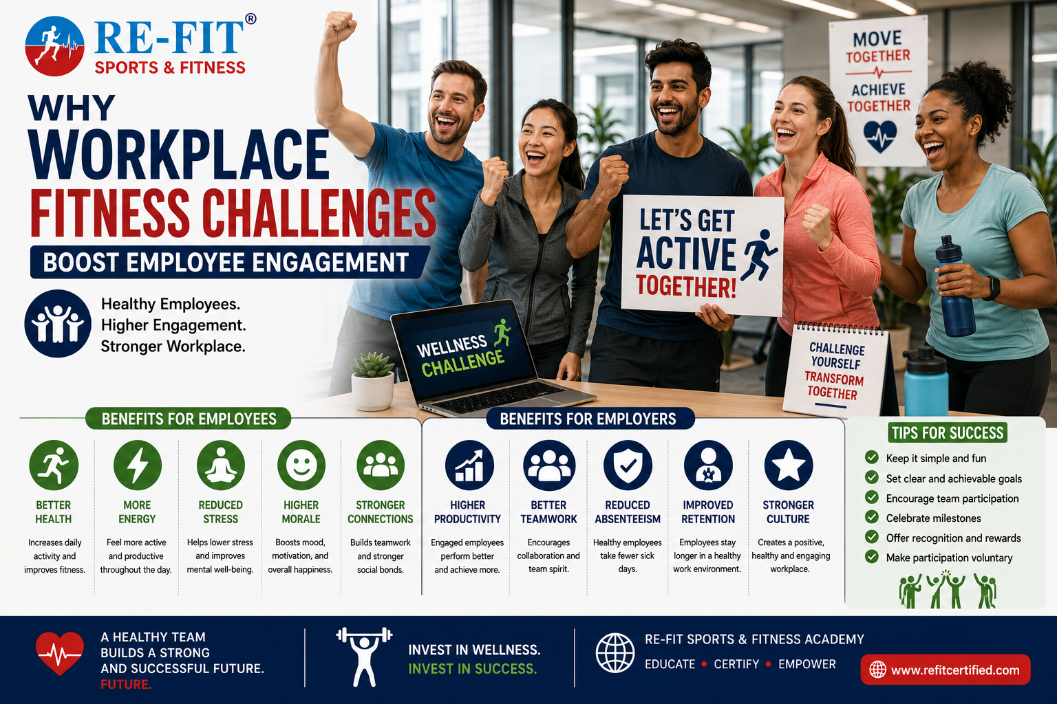 Why Workplace Fitness Challenges Boost Employee Engagement